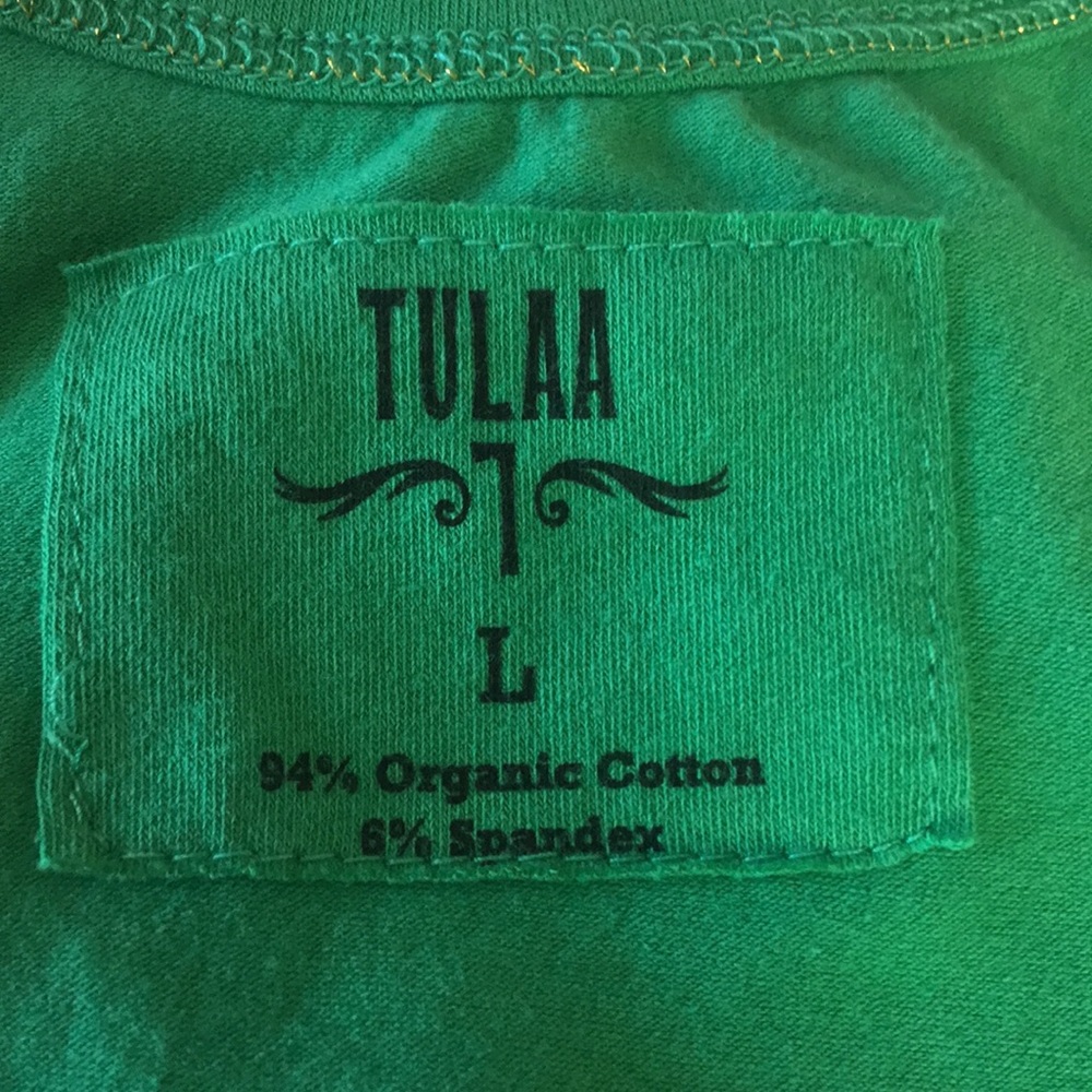 Tulaa Green Tank Top L - Picture 3 of 7